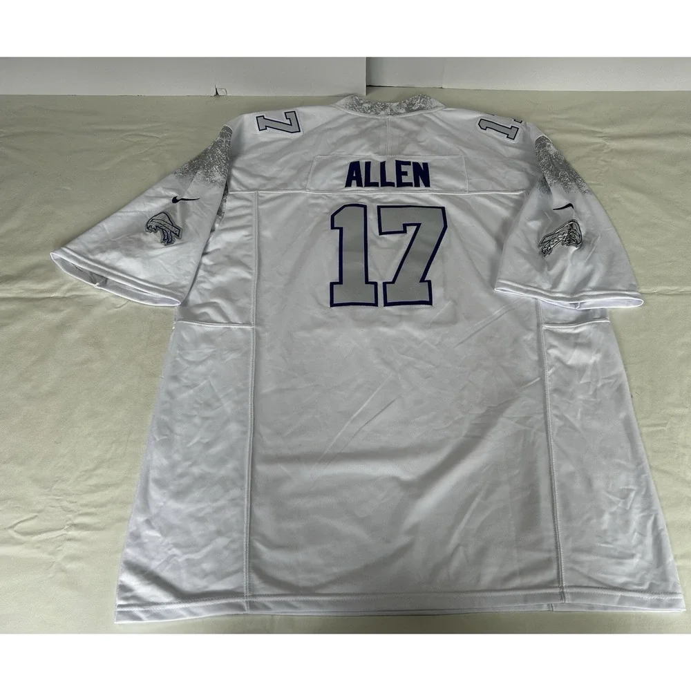 Nike Dri Fit NFL Buffalo Bills Josh Allen #17 Vapor Rivalries Jersey Adult 4XL - Picture 10 of 16